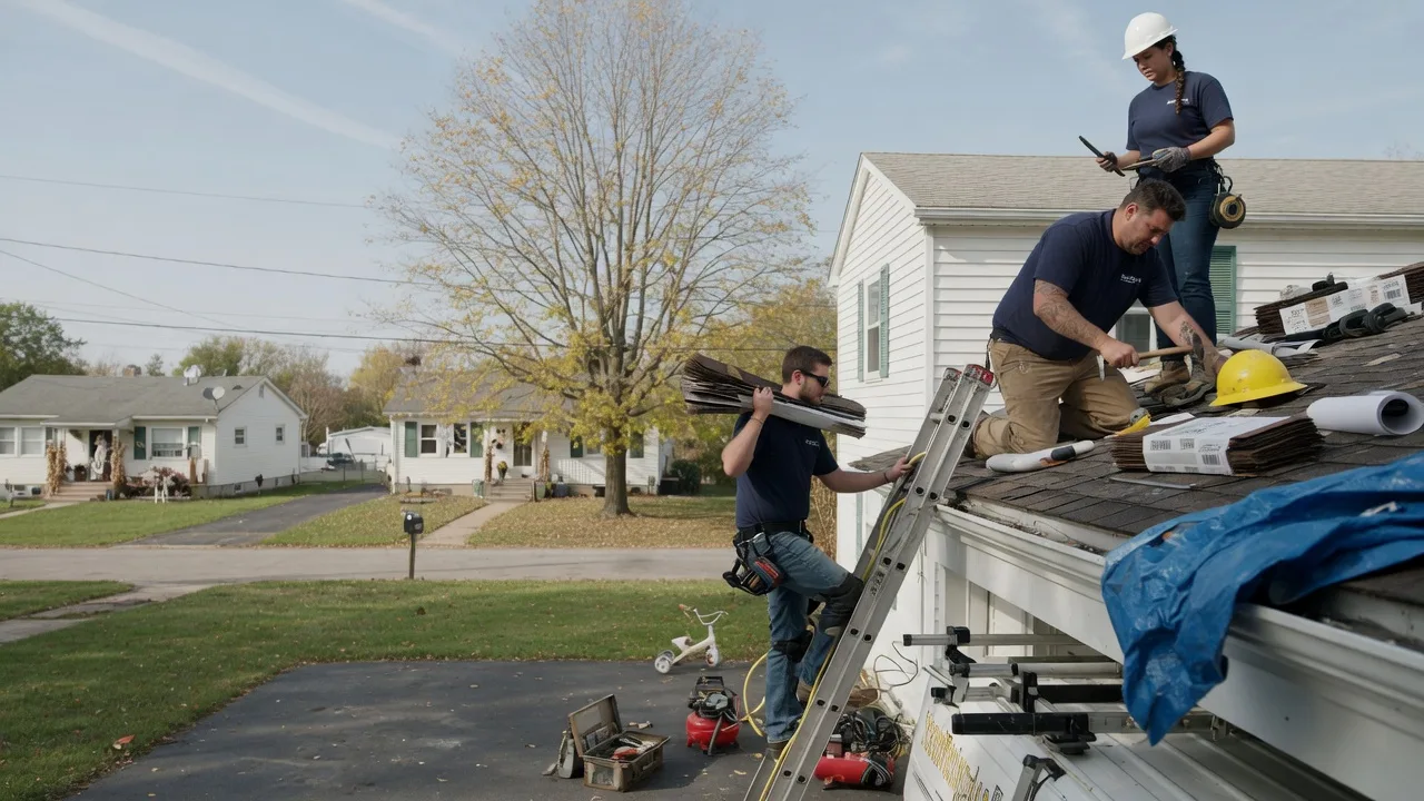 Local Roofing Contractors in West Mansfield, OH near me